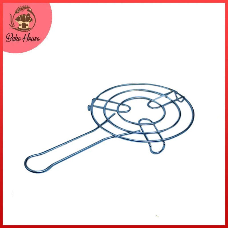 Hot Pot Stand With Handle Steel