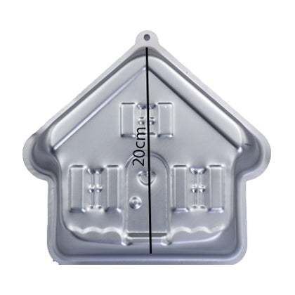 House Shape Aluminum Cake Baking Mold