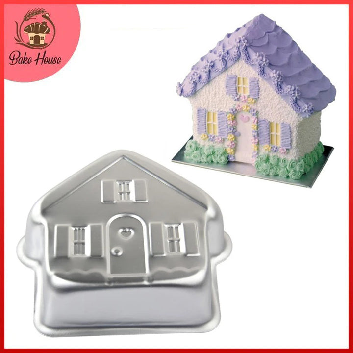 House Shape Aluminum Cake Baking Mold