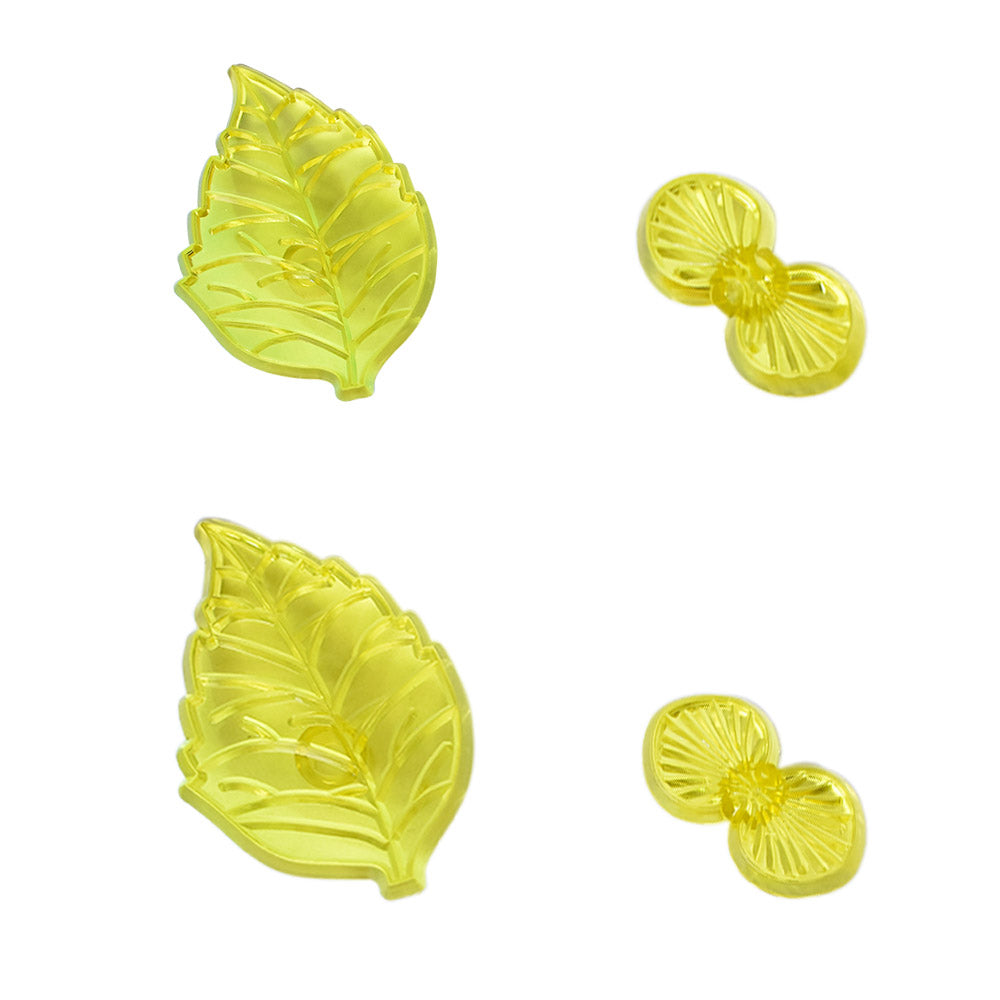 Hydrangea Fondant Cutter 4Pcs Set Plastic