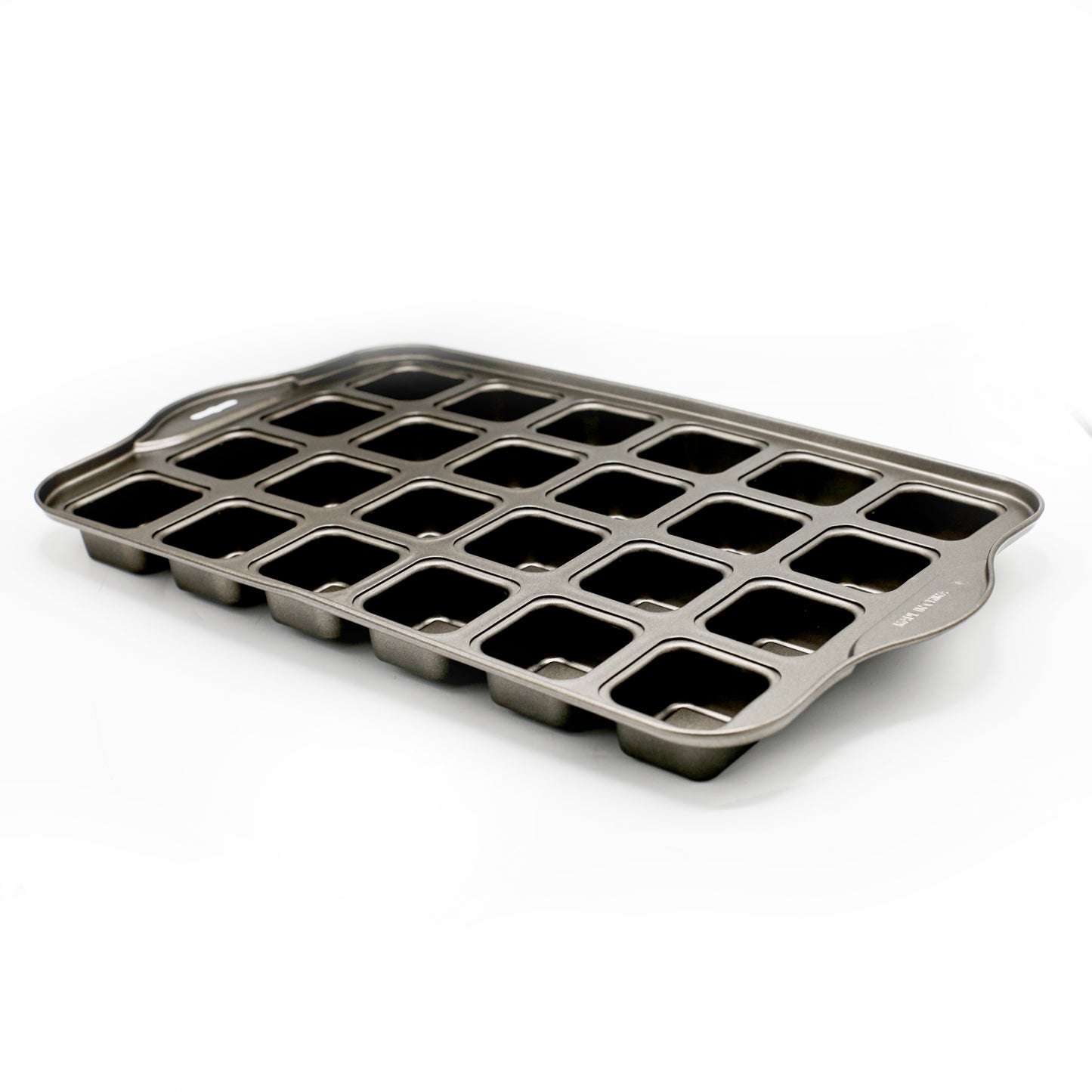 Square Shape Mini Cheese Cake Pan 24 Cavity Non Stick