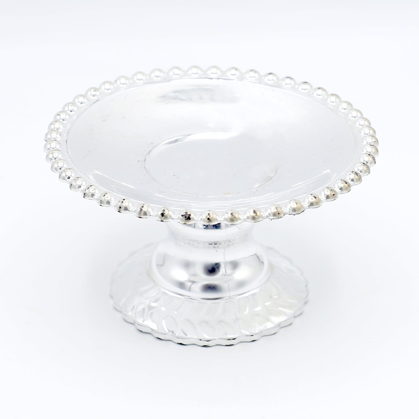 Cupcake Plastic Stand Silver (Design 4)
