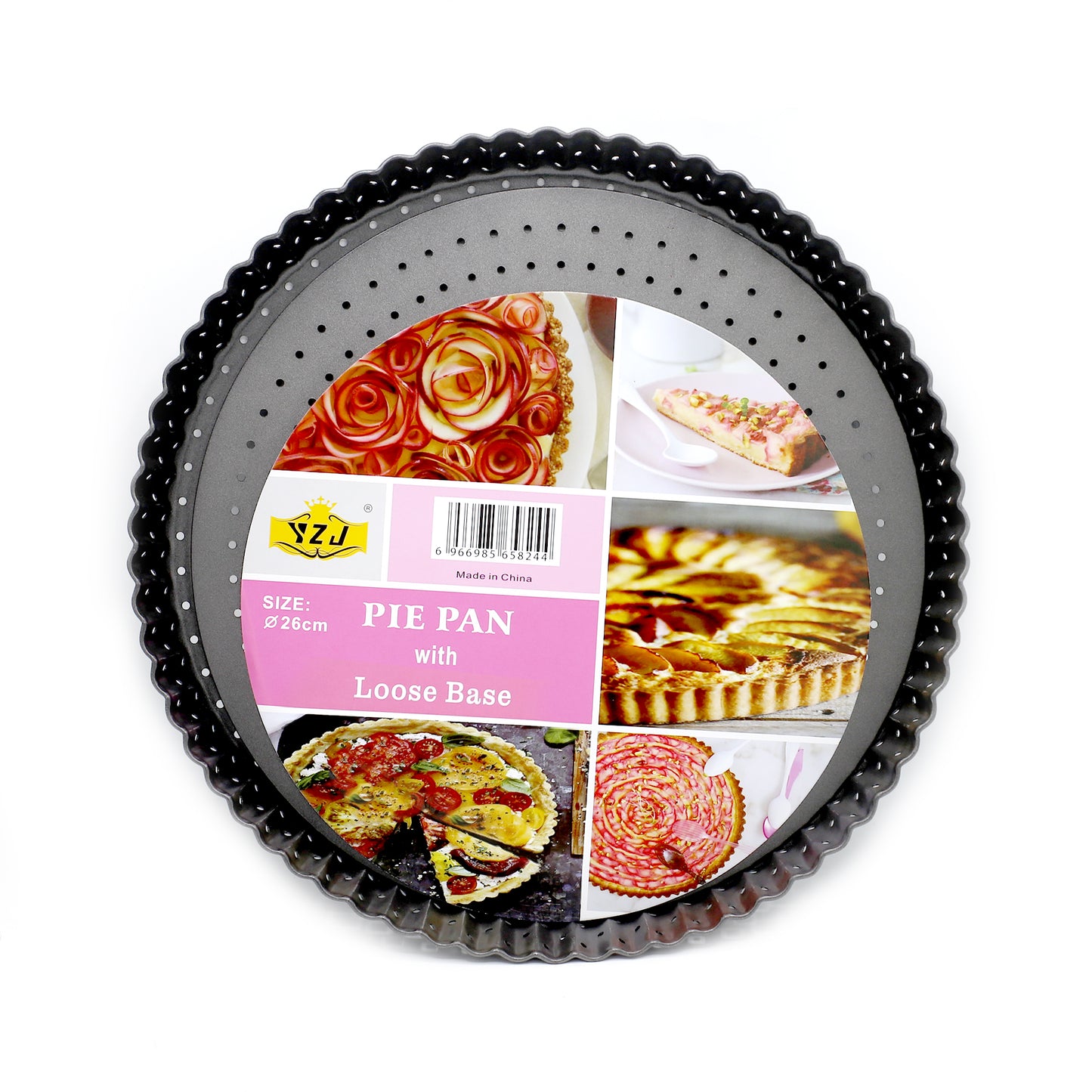 Round Tart Pie Pan Loose Bottom 26cm