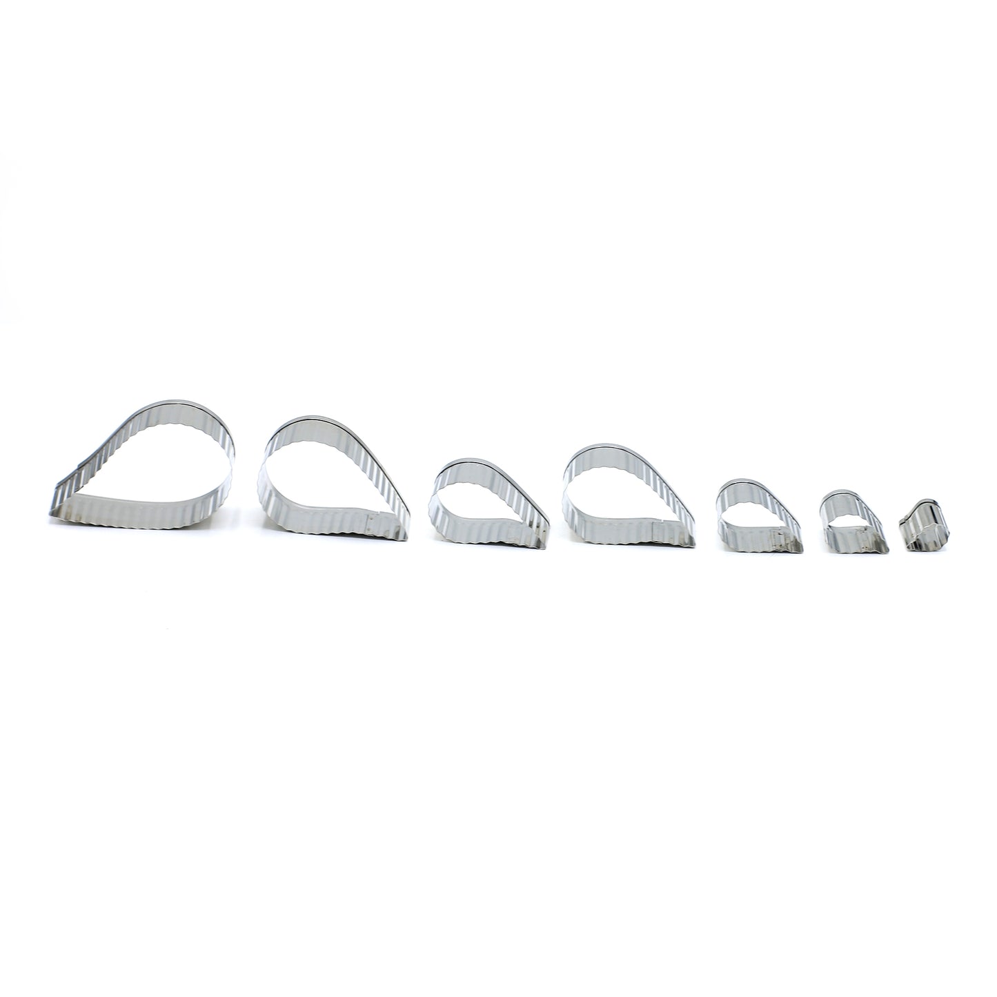 Cockscomb Flower Cookie & Fondant Cutter 7Pcs Set