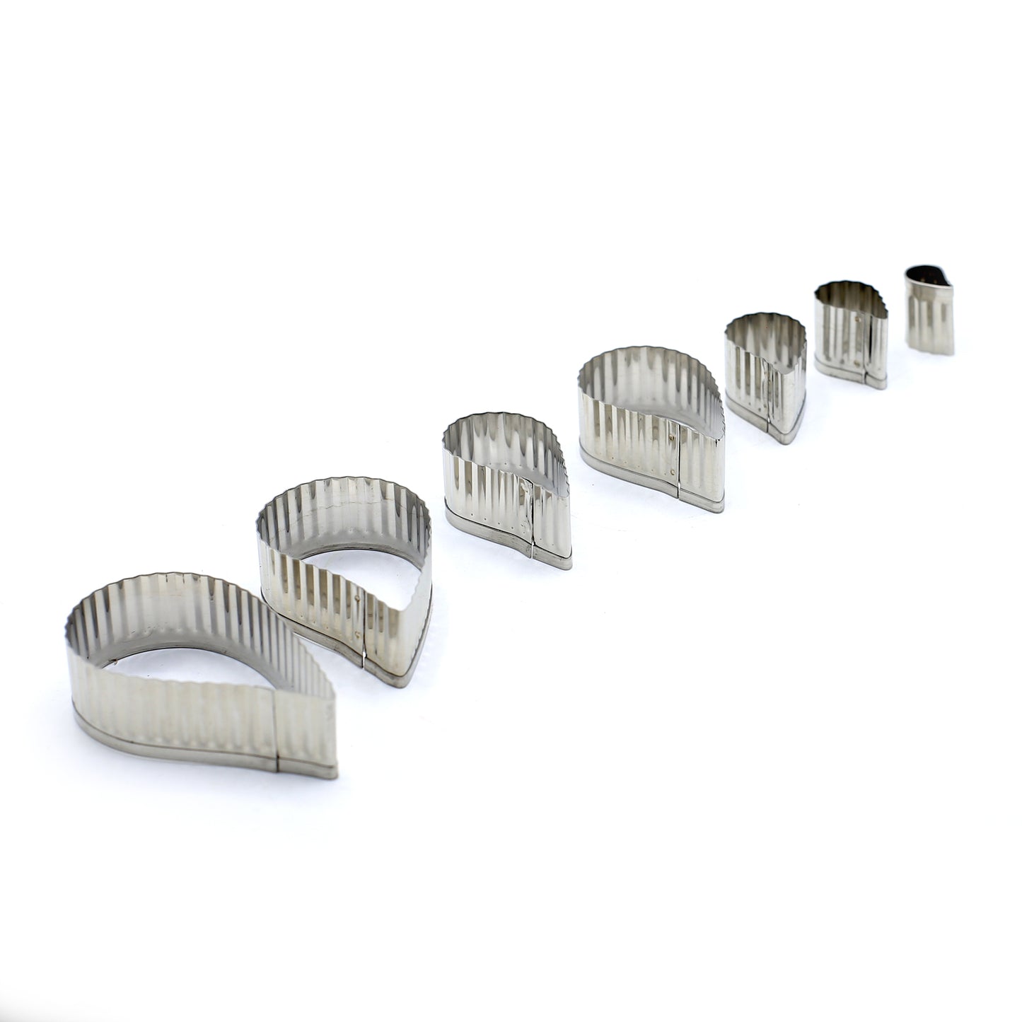 Cockscomb Flower Cookie & Fondant Cutter 7Pcs Set