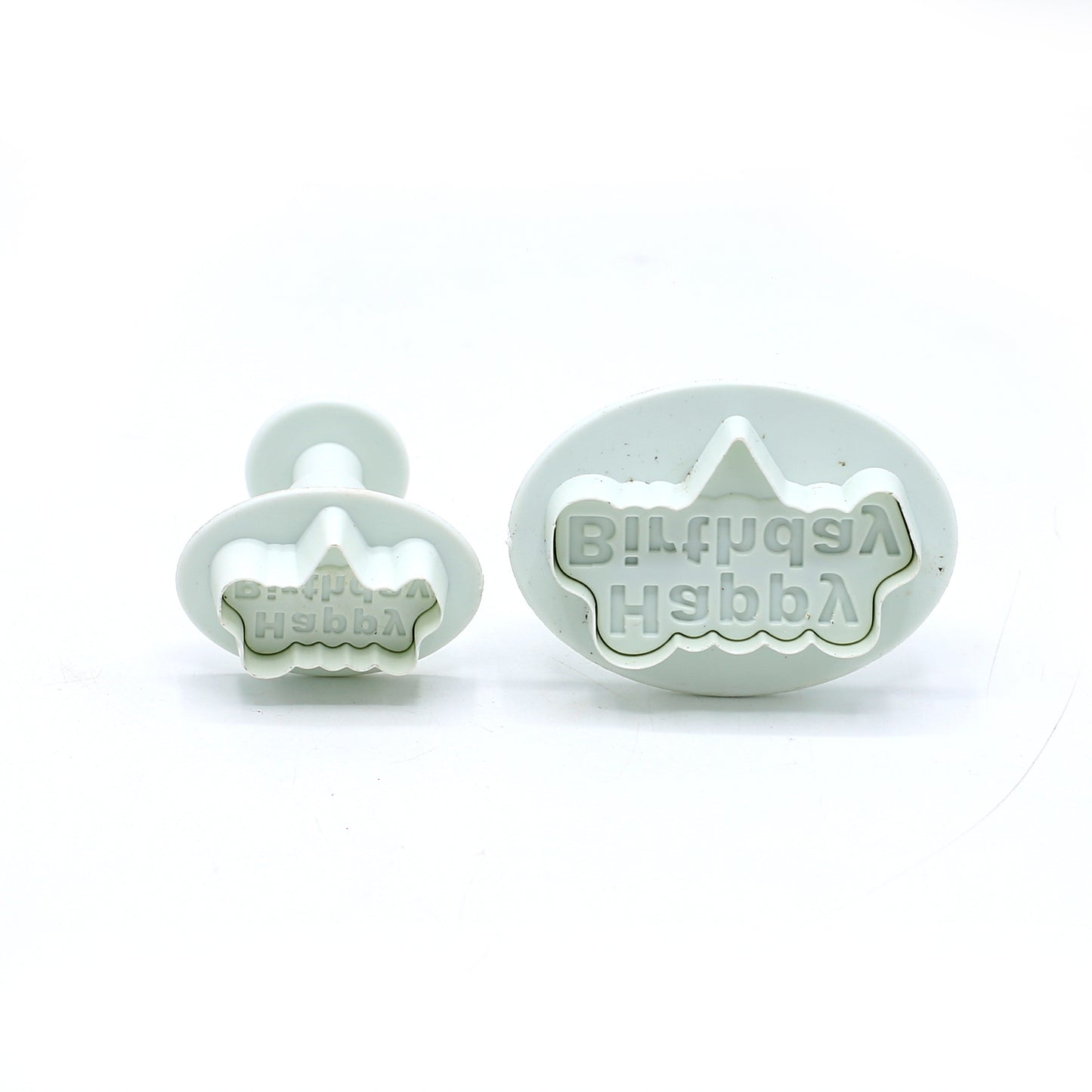 Happy Birthday Plunger Cutter 2Pcs Set