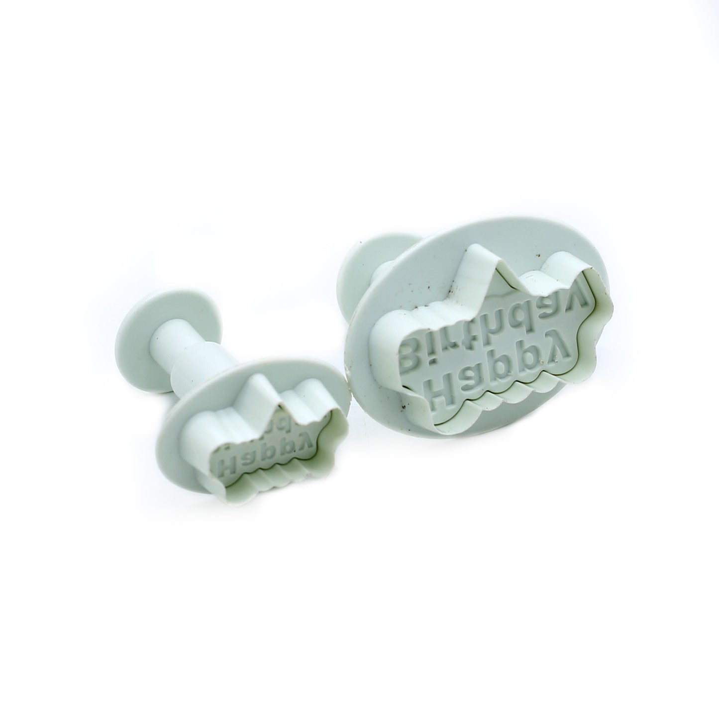 Happy Birthday Plunger Cutter 2Pcs Set