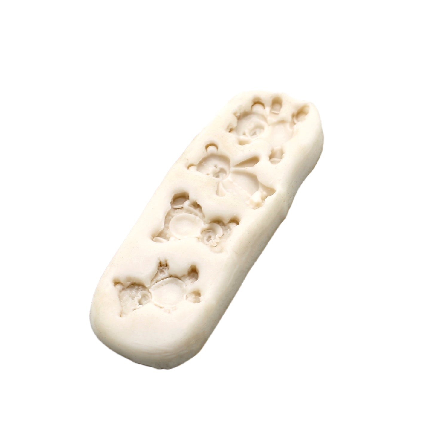 Bear Family Silicone Fondant Mold 4 Cav