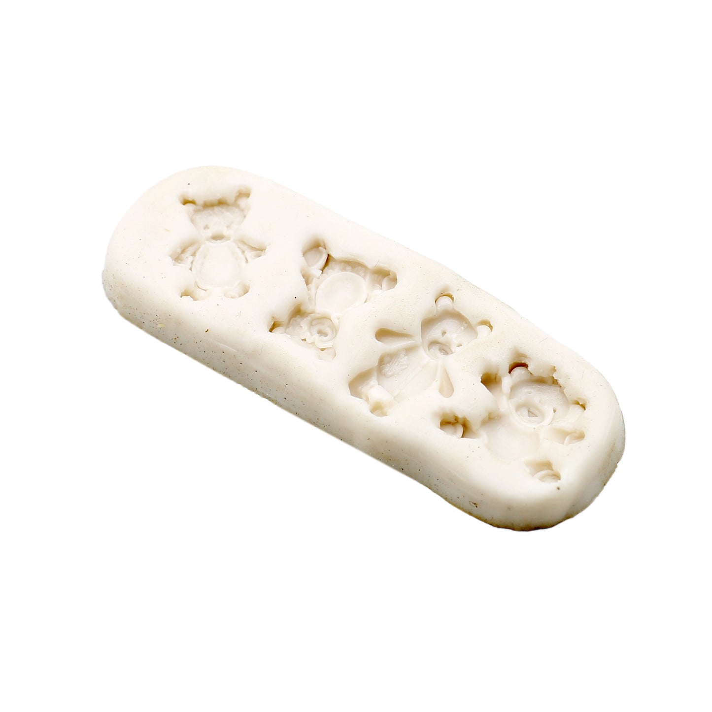 Bear Family Silicone Fondant Mold 4 Cav