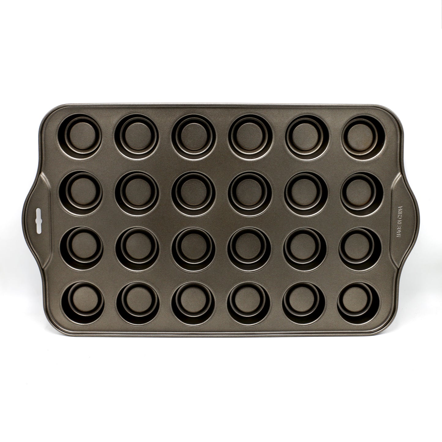 Round Shape Mini Cheese Cake Pan 24 Cavity Non Stick