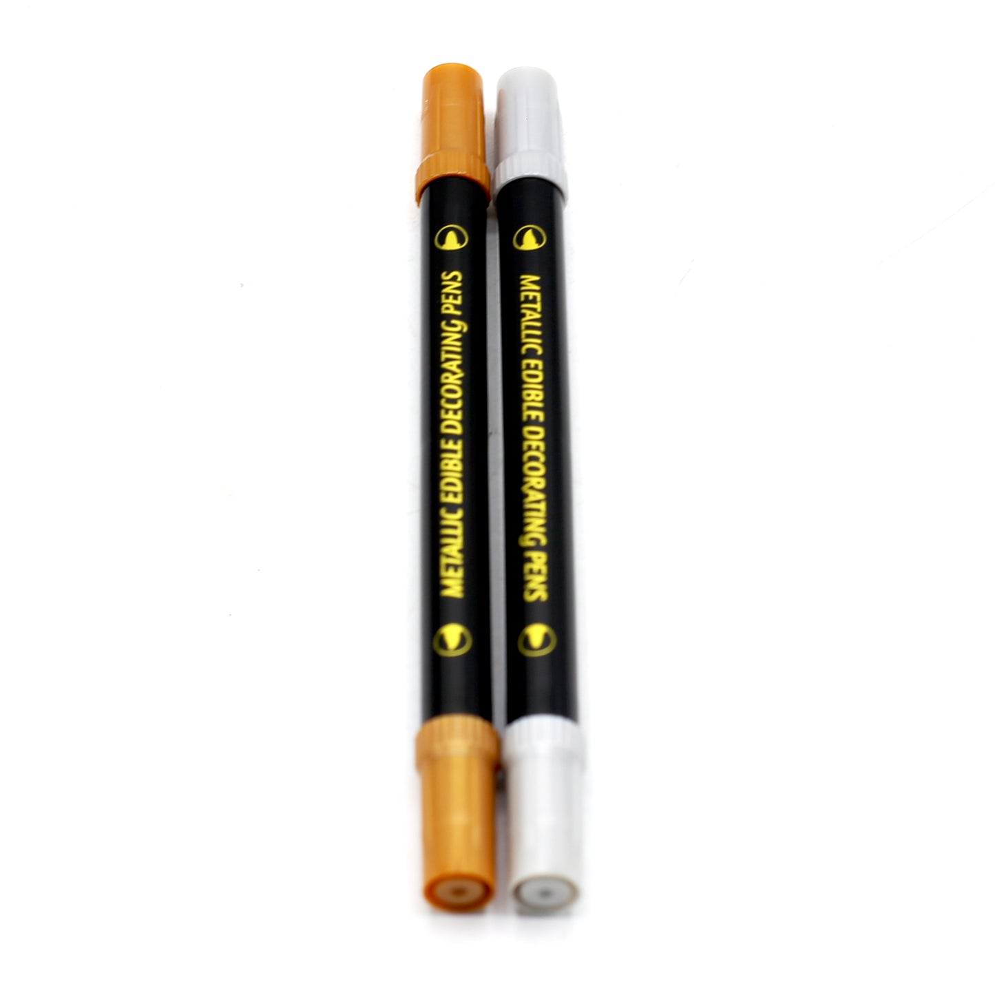 Metallic Edible Golden & Silver Food Marker 2Pcs Set