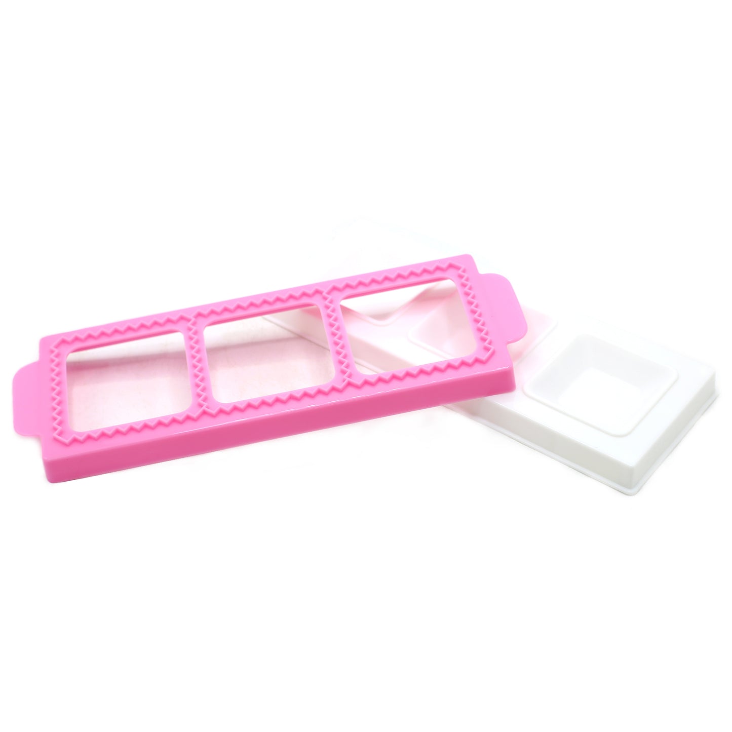 Fliya Square Cutter And Stamp 3 Cavity