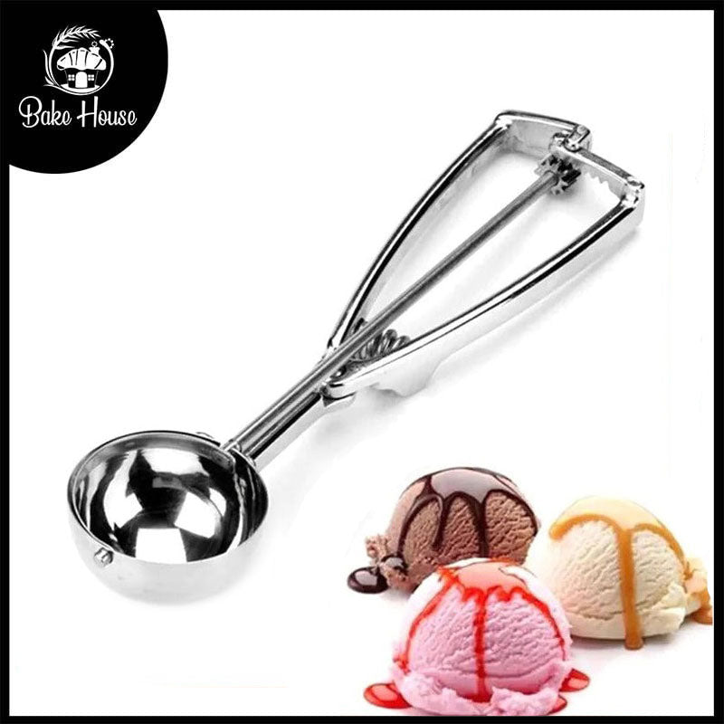 Ice Cream Scoop Stainless Steel Large Size
