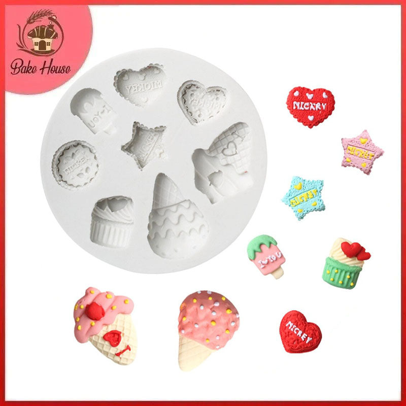 Ice Cream Silicone Fondant & Chocolate Mold