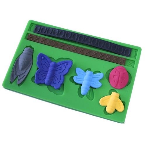 Insects Silicone Fondant & Gumpaste Mold Sheet