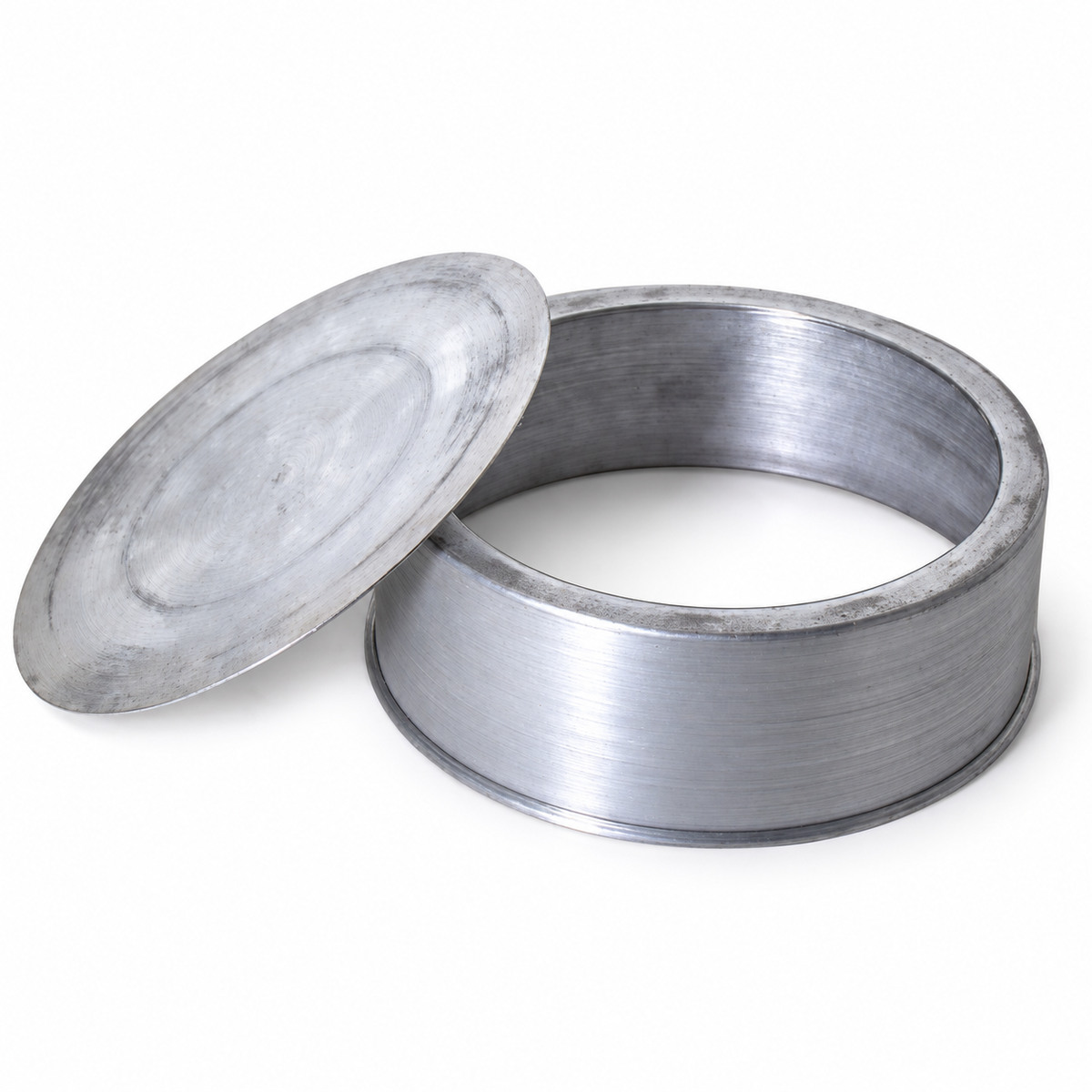 Round Cake Baking Mold with Loose Bottom Heavy Duty Galvanized Steel 6×6 Inch