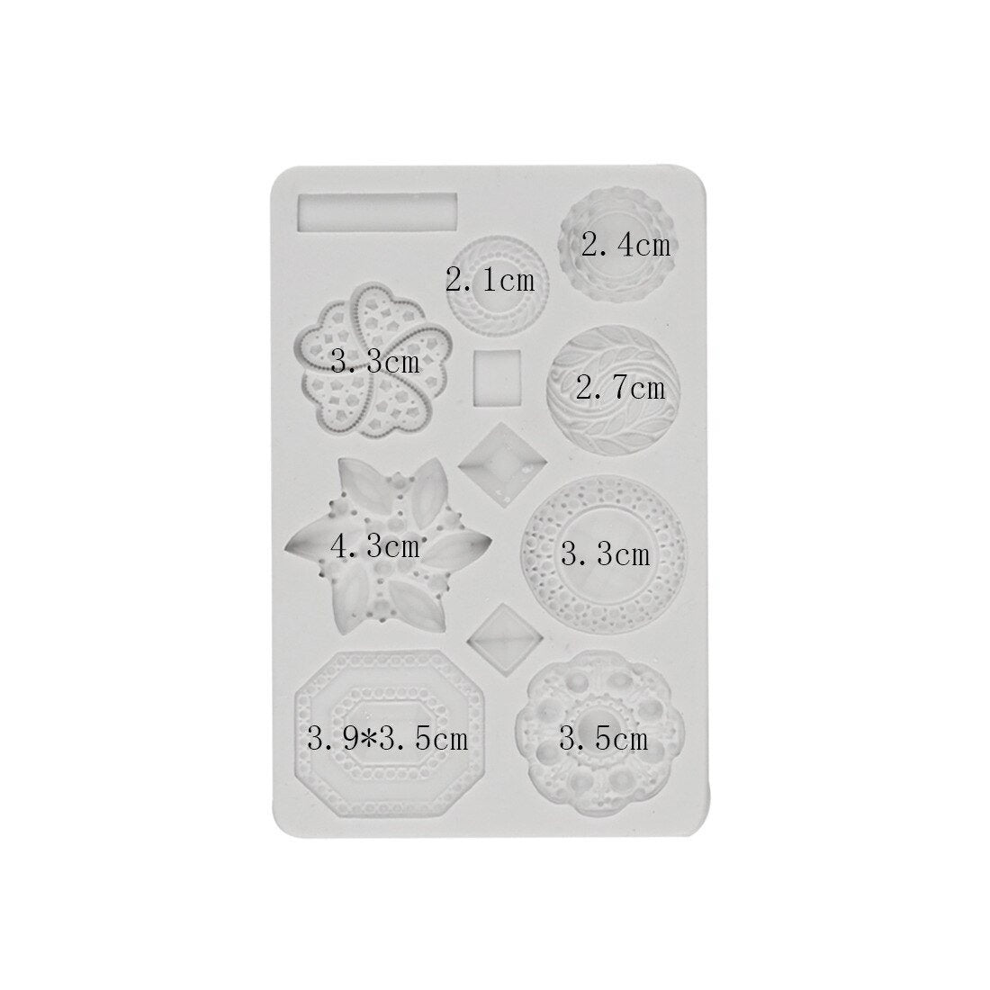 Jewelry Gems Silicone Fondant & Chocolate Mold