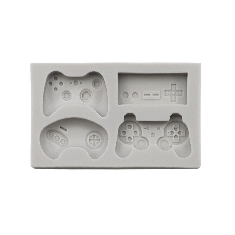 Joystick Silicone Fondant & Chocolate Mold 4 Cavity