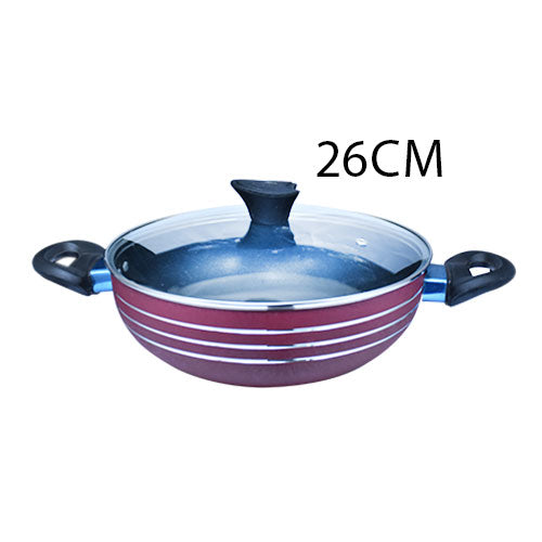 Karahi Pan Non Stick 26 CM Rose Petal