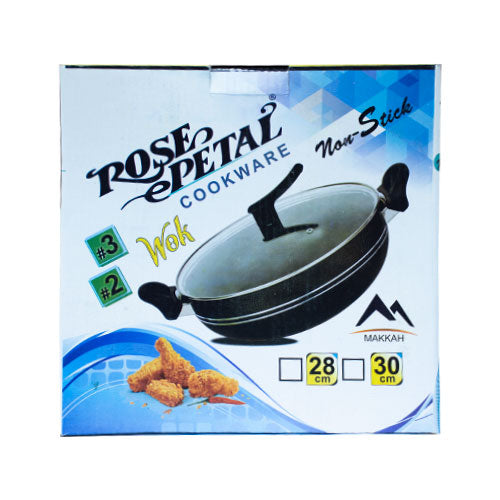 Karahi Pan Non Stick 30 CM Rose Petal