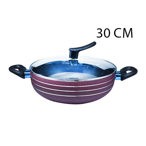 Karahi Pan Non Stick 30 CM Rose Petal