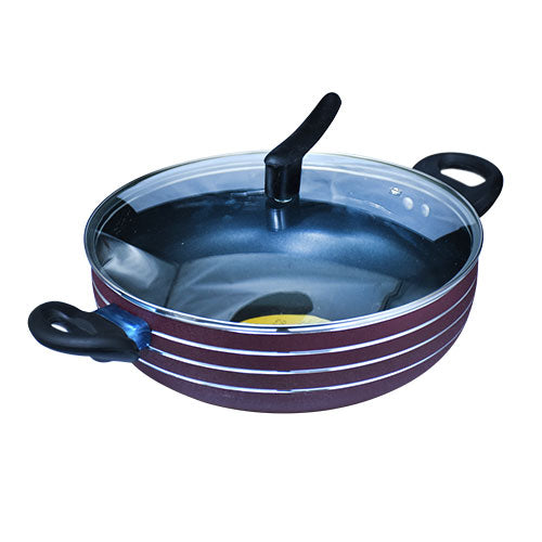 Karahi Pan Non Stick 30 CM Rose Petal