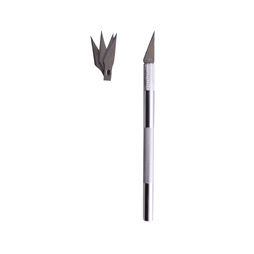 Keep Smiling Detail Pen Knife With 5 Blades