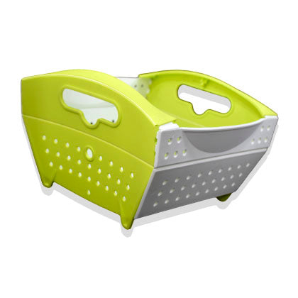 Kitchen Folding Strainer Basket Plastic