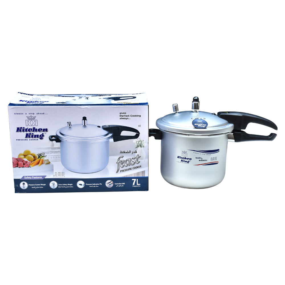 Kitchen King Pressure Cooker (Feast) 7 Liters