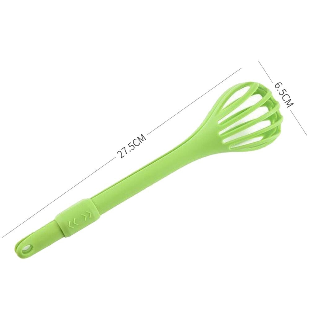 Kitchen Plastic Tong & Mixer with Lock
