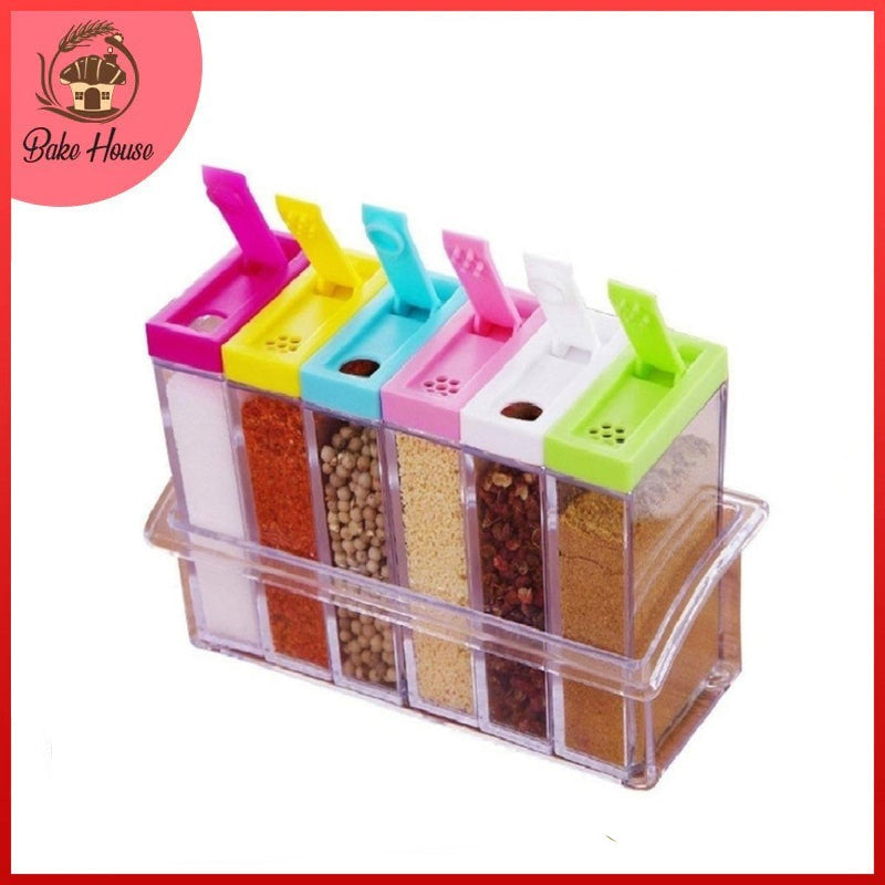 Kitchen Seasoning 6Pcs Set Plastic