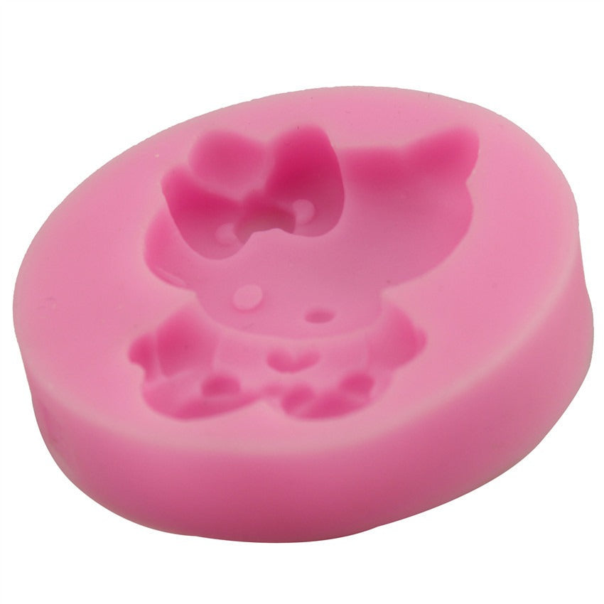 Kitty Silicone Fondant Mold
