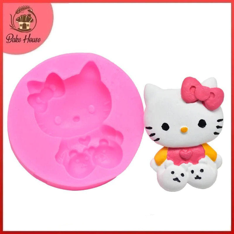 Kitty Silicone Fondant Mold