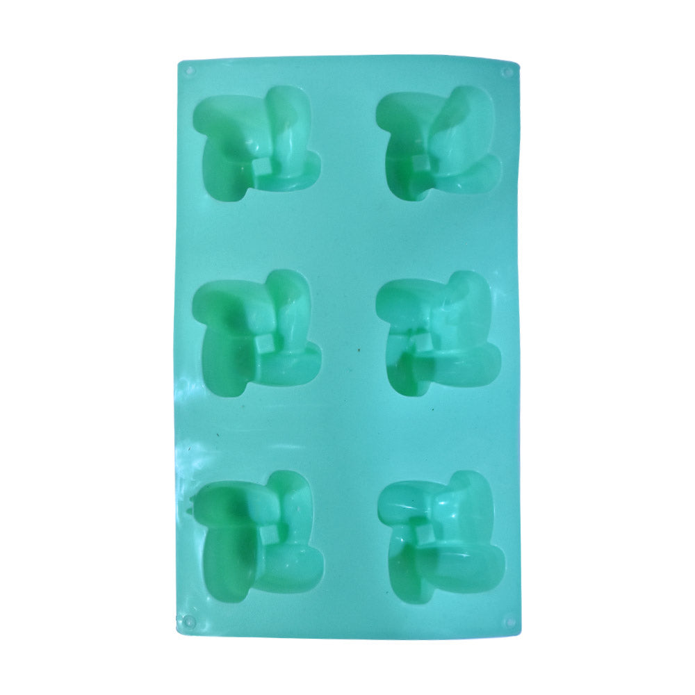 Knot Cake Silicone Dessert Mold 6 Cavity