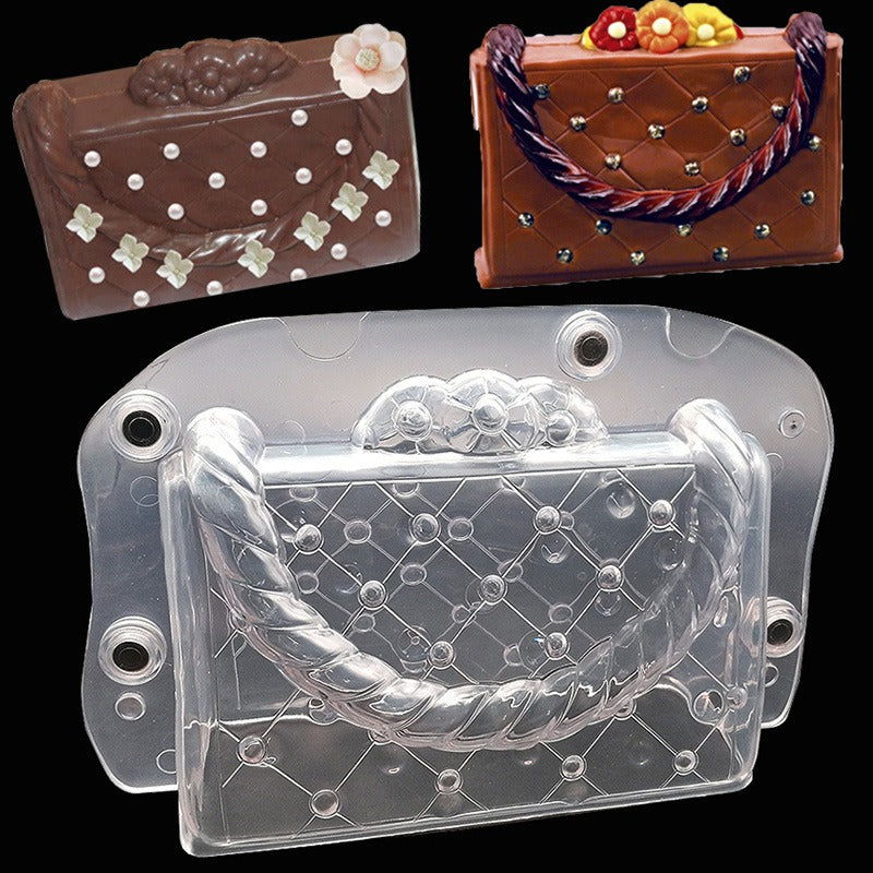 Lady Purse Acrylic Chocolate Mold Large Size