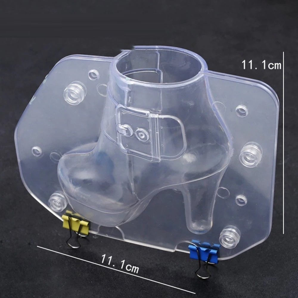 Lady Shoe Acrylic Chocolate Mold Large Size