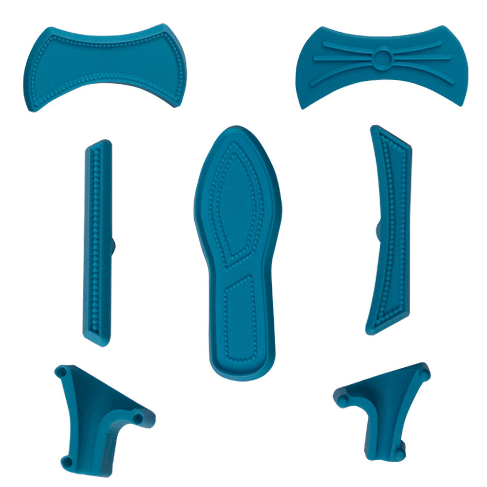Lady Shoe Fondant Cutter Set Plastic Big