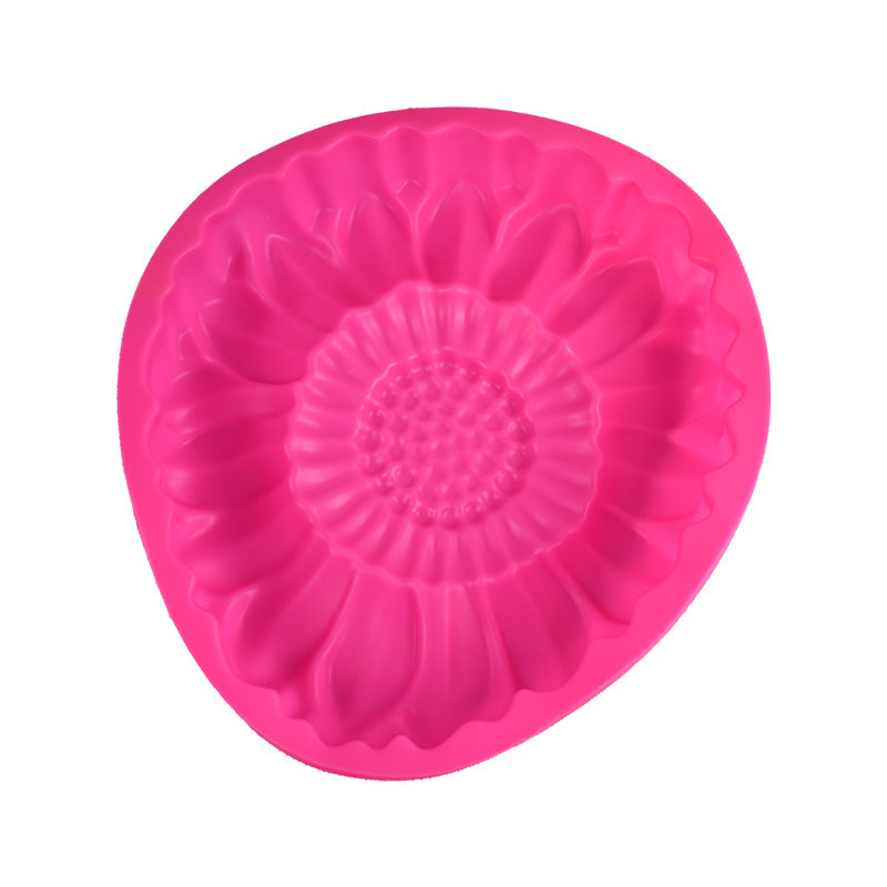 Large Flower Shape Silicone Cake Baking Mold (Design 2)