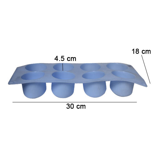 Large Size Candy Shape Silicone Mold 8 Cavity