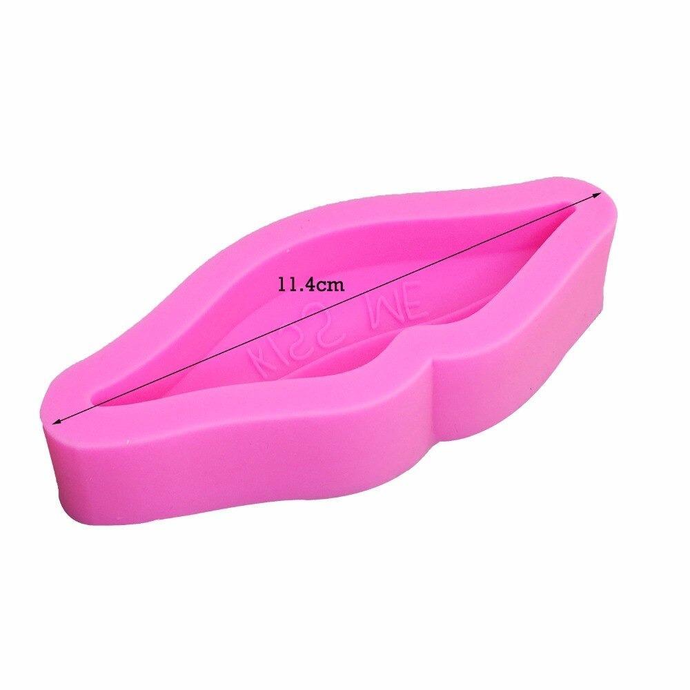 Large Size Kiss Me Lip Silicone Fondant & Chocolate Mold