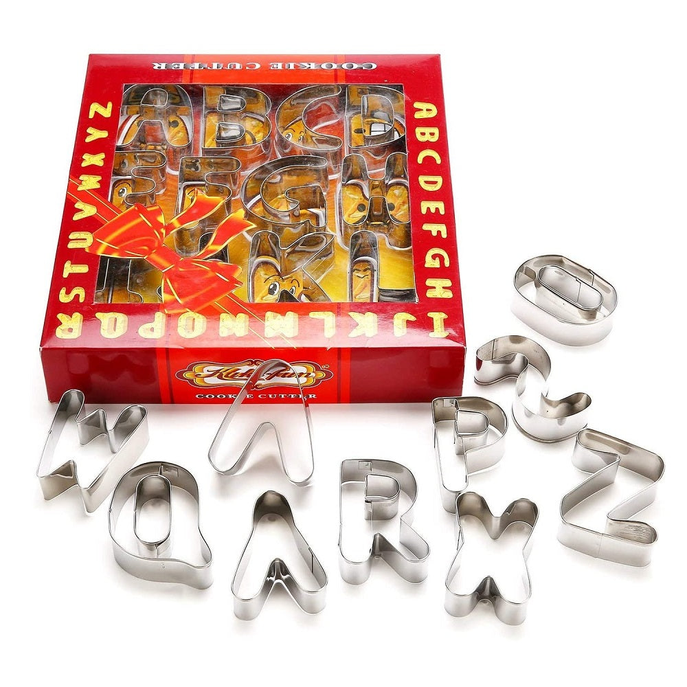 Large Size Alphabet Cutter Set Steel A To Z Complete