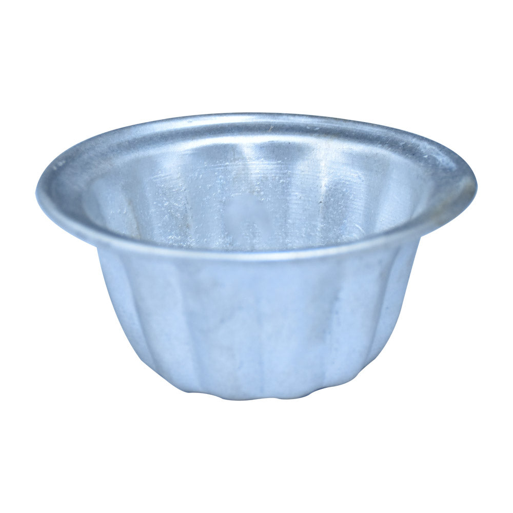 9 cm Lava Cake Baking Mold Aluminium With Fluted Design