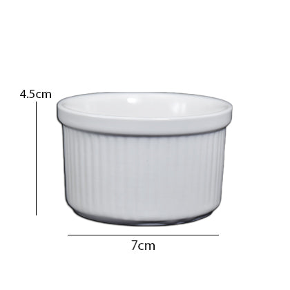 Lava Cake Making Ceramic Ramekin Bowl