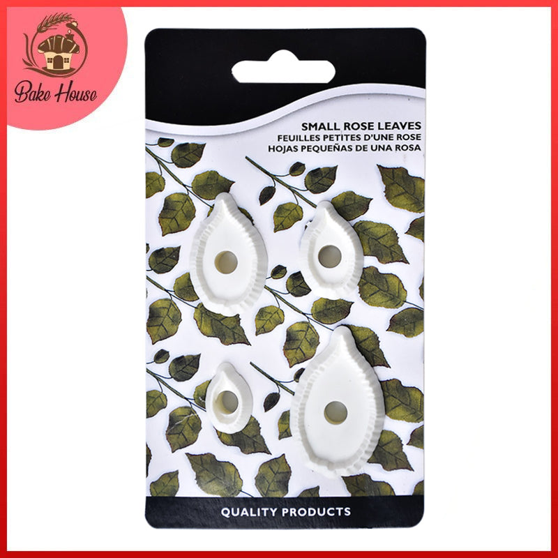 Leaves Fondant Cutter 4Pcs Set Plastic