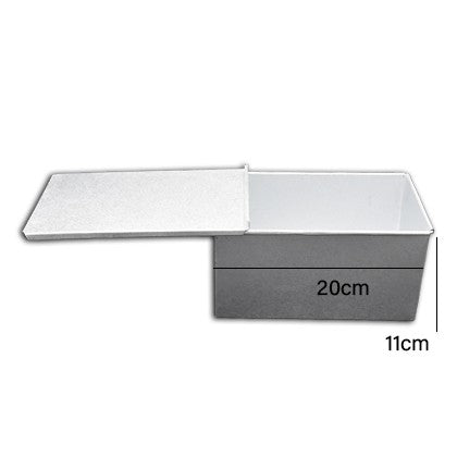 Loaf Pan With Lid Baking Mold Iron 8 Inch