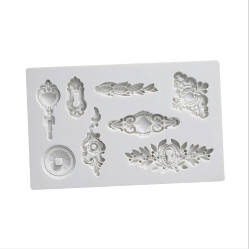 Lock & Key Silicone Fondant & Chocolate Mold Sheet