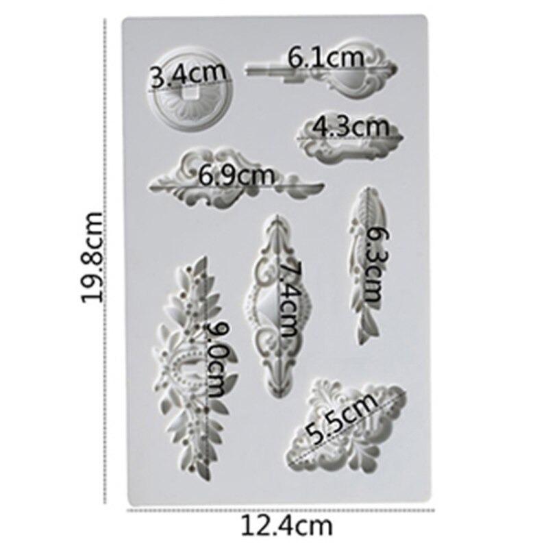Lock & Key Silicone Fondant & Chocolate Mold Sheet