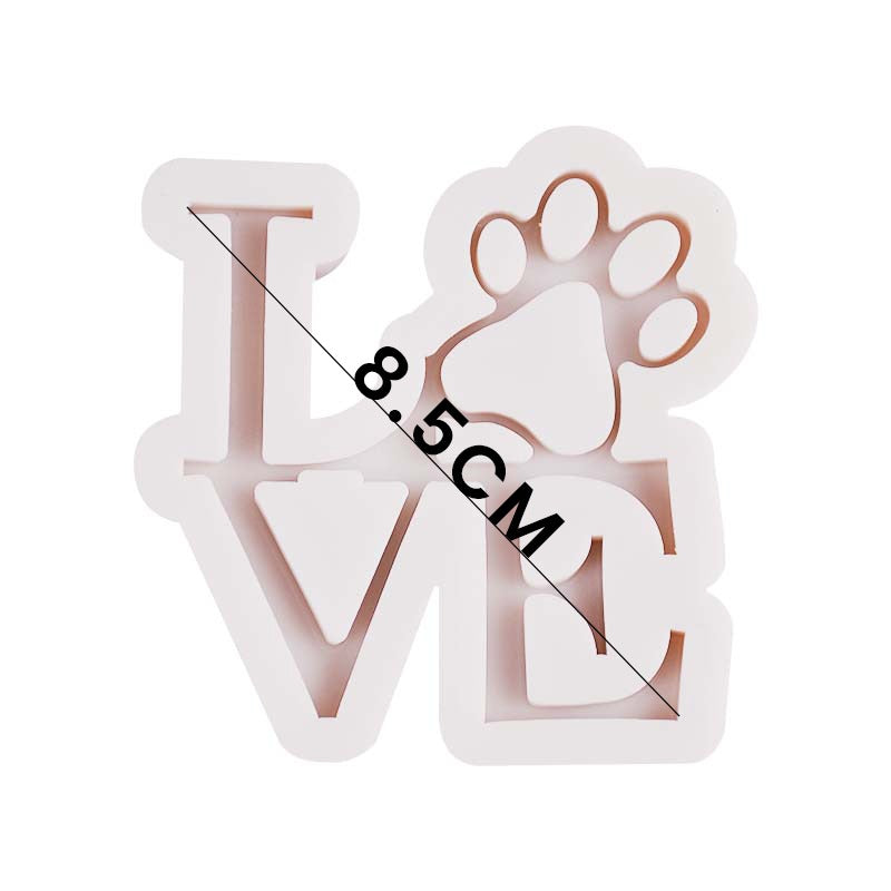 Love Bear Paw Silicone Fondant Mold