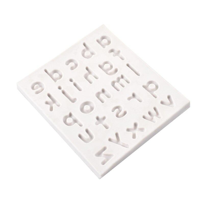 Lowercase Alphabet Silicone Fondant & Chocolate Mold