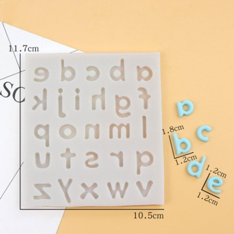 Lowercase Alphabet Silicone Fondant & Chocolate Mold